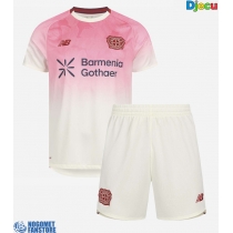 Bayer Leverkusen Exequiel Palacios #25 Gostujuci Dres za djecu 2025-26 Kratak Rukav (+ Kratke hlače)